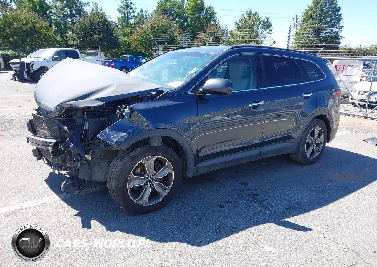 2016 Hyundai Santa Fe Se VIN:KM8SM4HF9GU148904 - 2