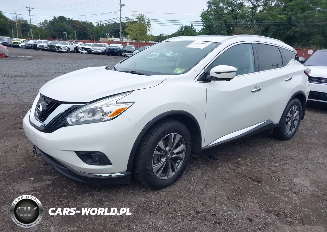 2017 Nissan Murano Sl VIN:5N1AZ2MH0HN151968 - 2