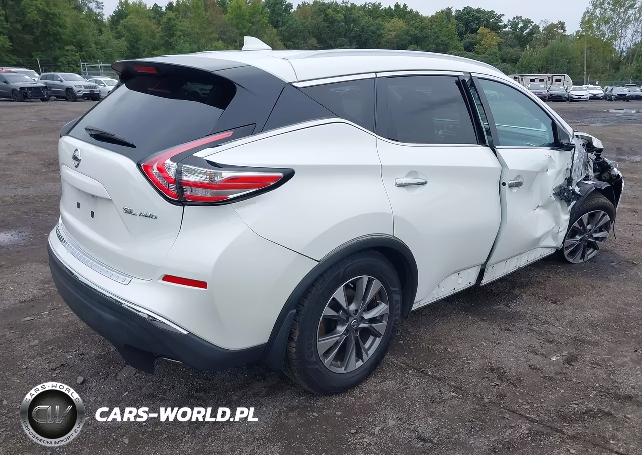 2017 Nissan Murano Sl VIN:5N1AZ2MH0HN151968 - 4