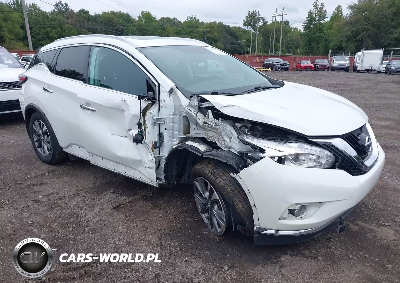 2017 Nissan Murano Sl VIN:5N1AZ2MH0HN151968 - 6