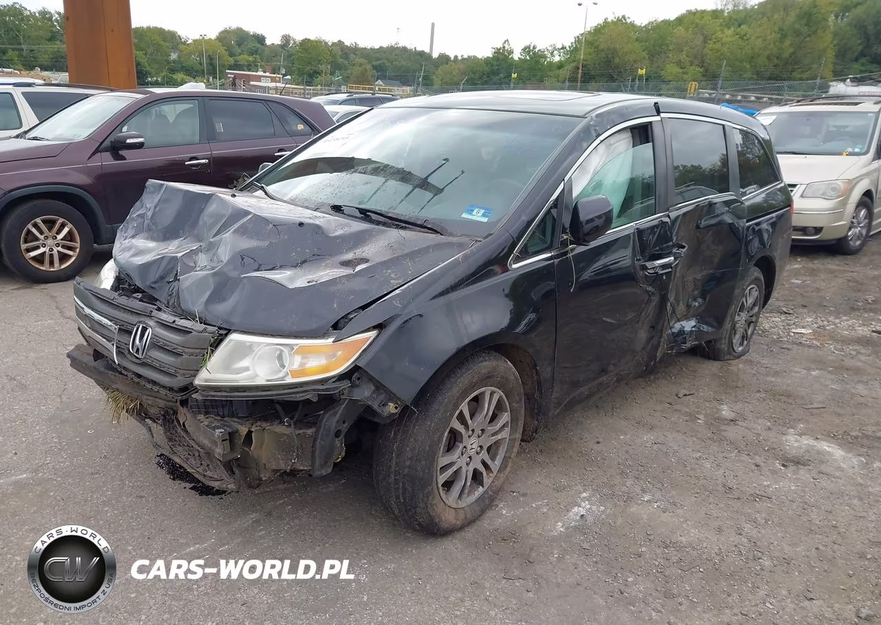 2012 Honda Odyssey Ex-L VIN:5FNRL5H66CB084299 - 2