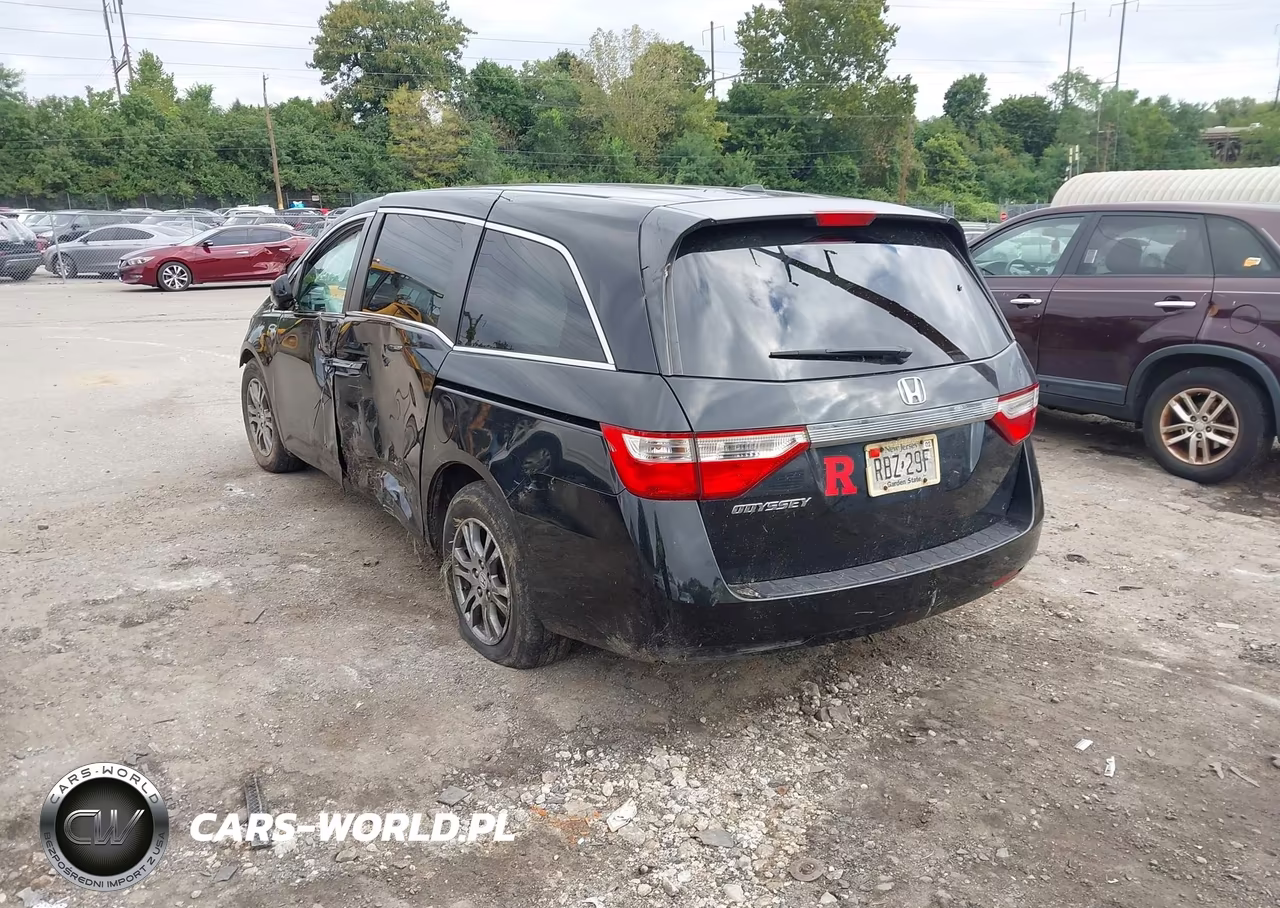 2012 Honda Odyssey Ex-L VIN:5FNRL5H66CB084299 - 3