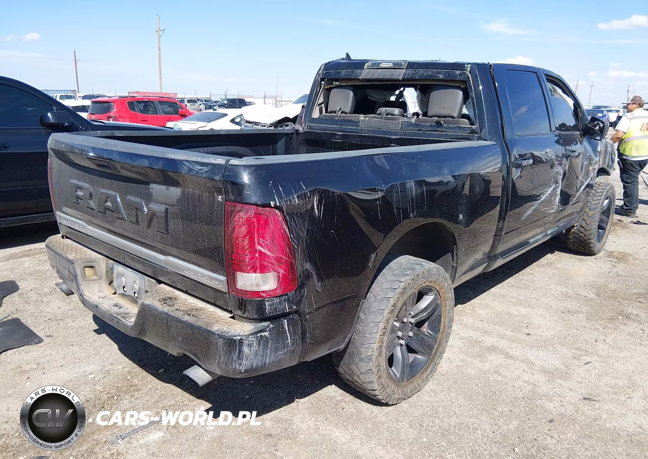 2017 Ram 1500 Night 4X4 6'4 Box VIN:1C6RR7UT6HS837692 - 4