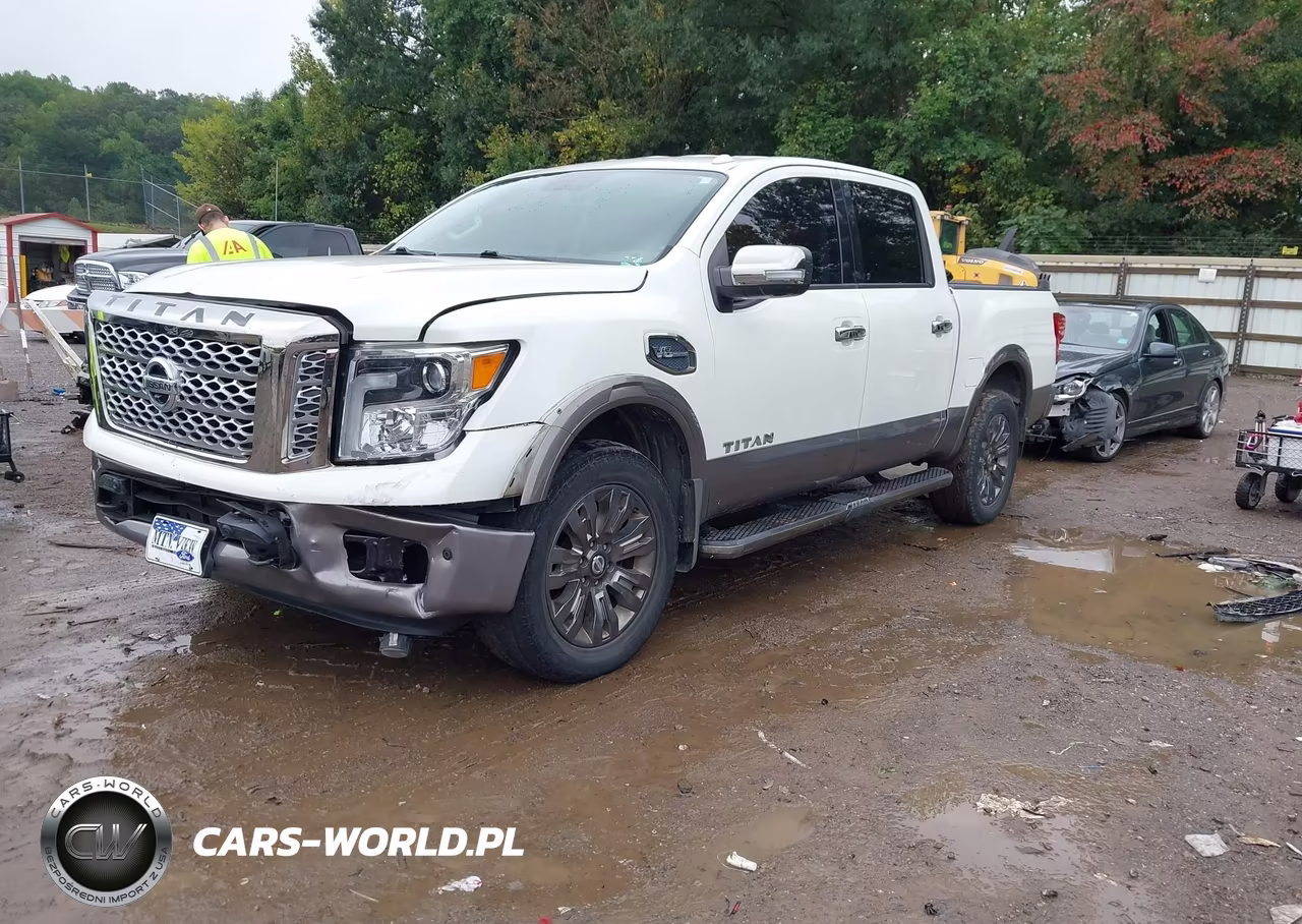 2017 Nissan Titan Platinum Reserve VIN:1N6AA1E58HN536850 - 2