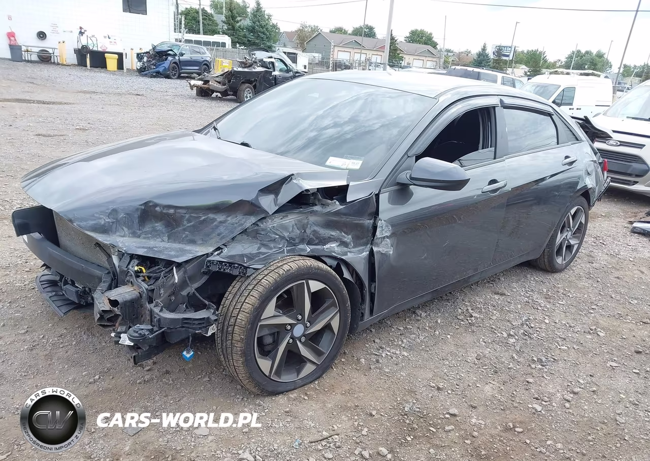 2022 Hyundai Elantra Sel VIN:5NPLS4AG2NH056302 - 2