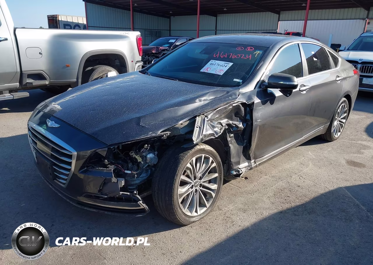 2017 Genesis G80 3.8 VIN:KMHGN4JEXHU205097 - 2