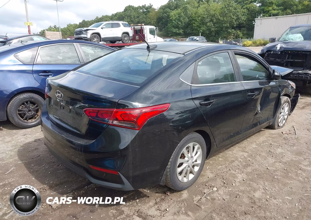 2019 Hyundai Accent Sel VIN:3KPC24A30KE066968 - 4