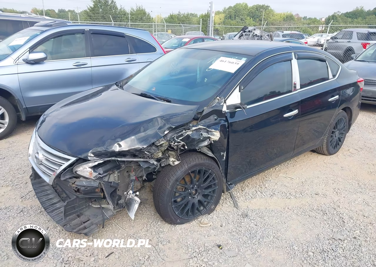 2013 Nissan Sentra Sv VIN:3N1AB7APXDL725751 - 2