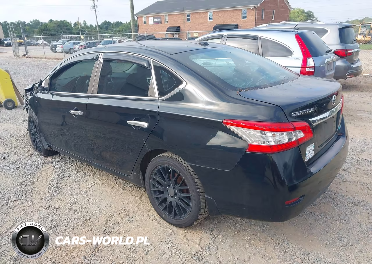 2013 Nissan Sentra Sv VIN:3N1AB7APXDL725751 - 3