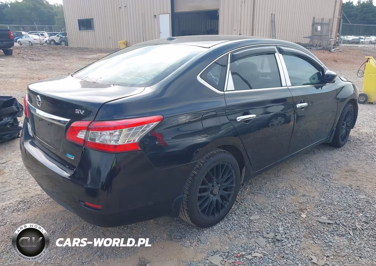 2013 Nissan Sentra Sv VIN:3N1AB7APXDL725751 - 4
