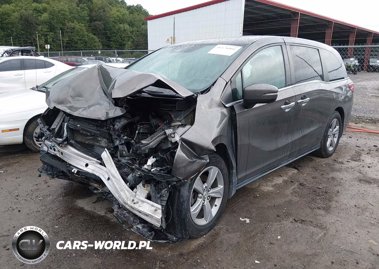 2020 Honda Odyssey Ex-L-Ex-L W-Navi Res VIN:5FNRL6H79LB000099 - 2
