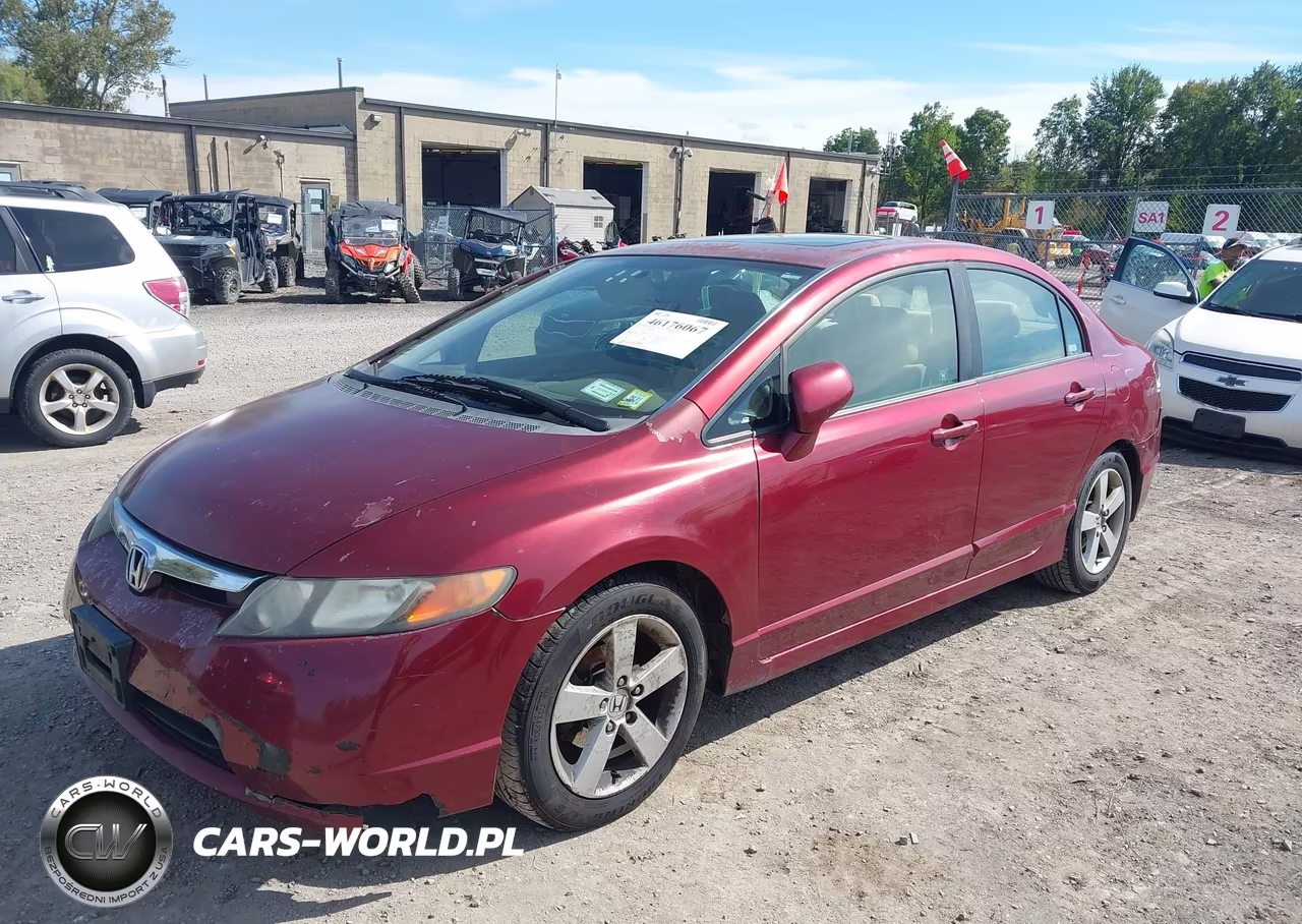 2007 Honda Civic Ex VIN:1HGFA16817L011951 - 2