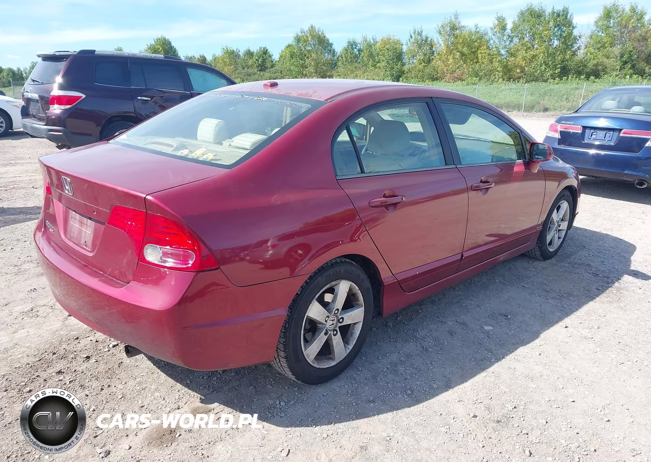 2007 Honda Civic Ex VIN:1HGFA16817L011951 - 4