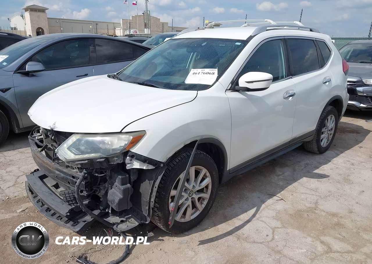 2017 Nissan Rogue Sv VIN:KNMAT2MV1HP570797 - 2