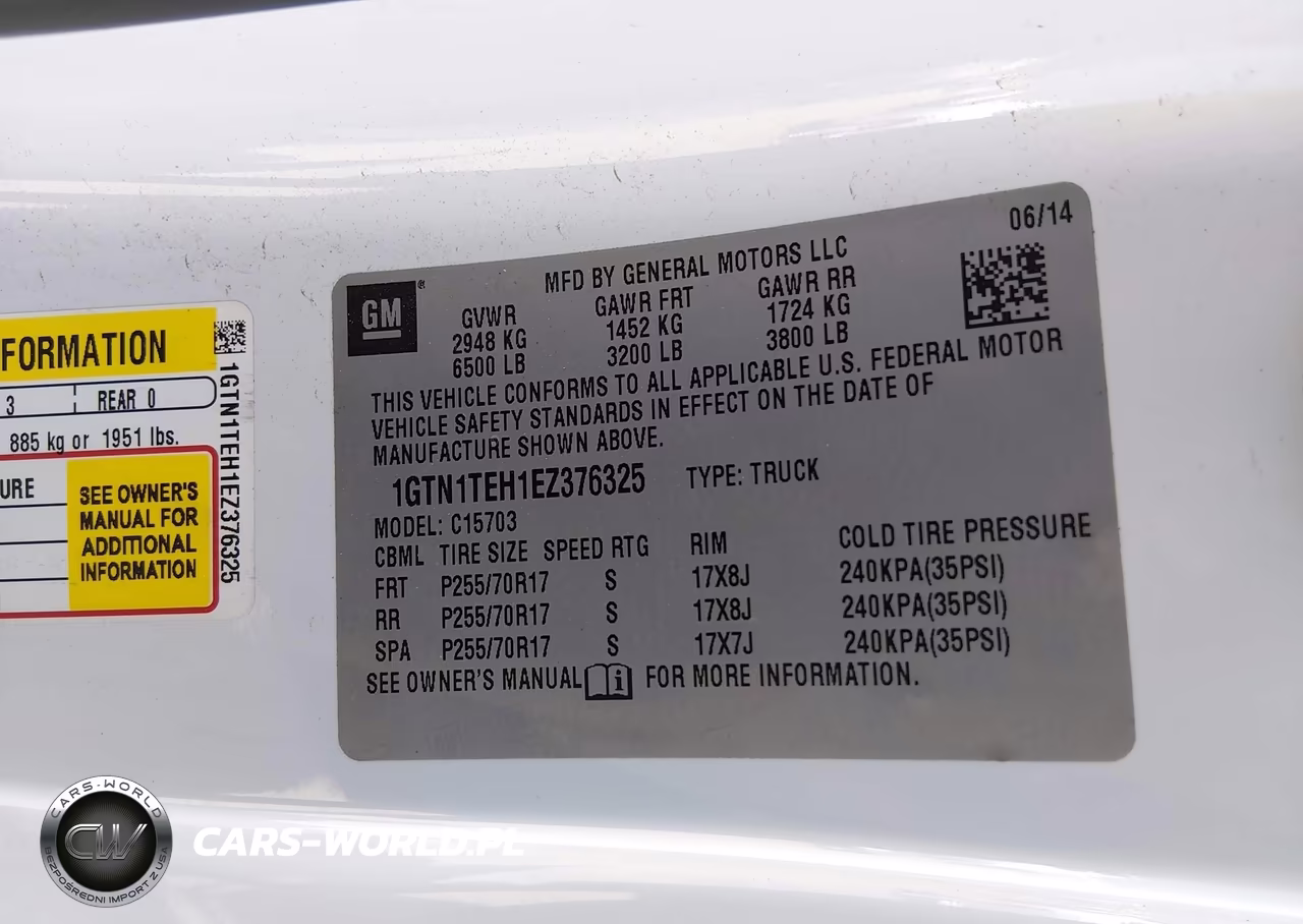 2014 GMC Sierra 1500 VIN:1GTN1TEH1EZ376325 - 9