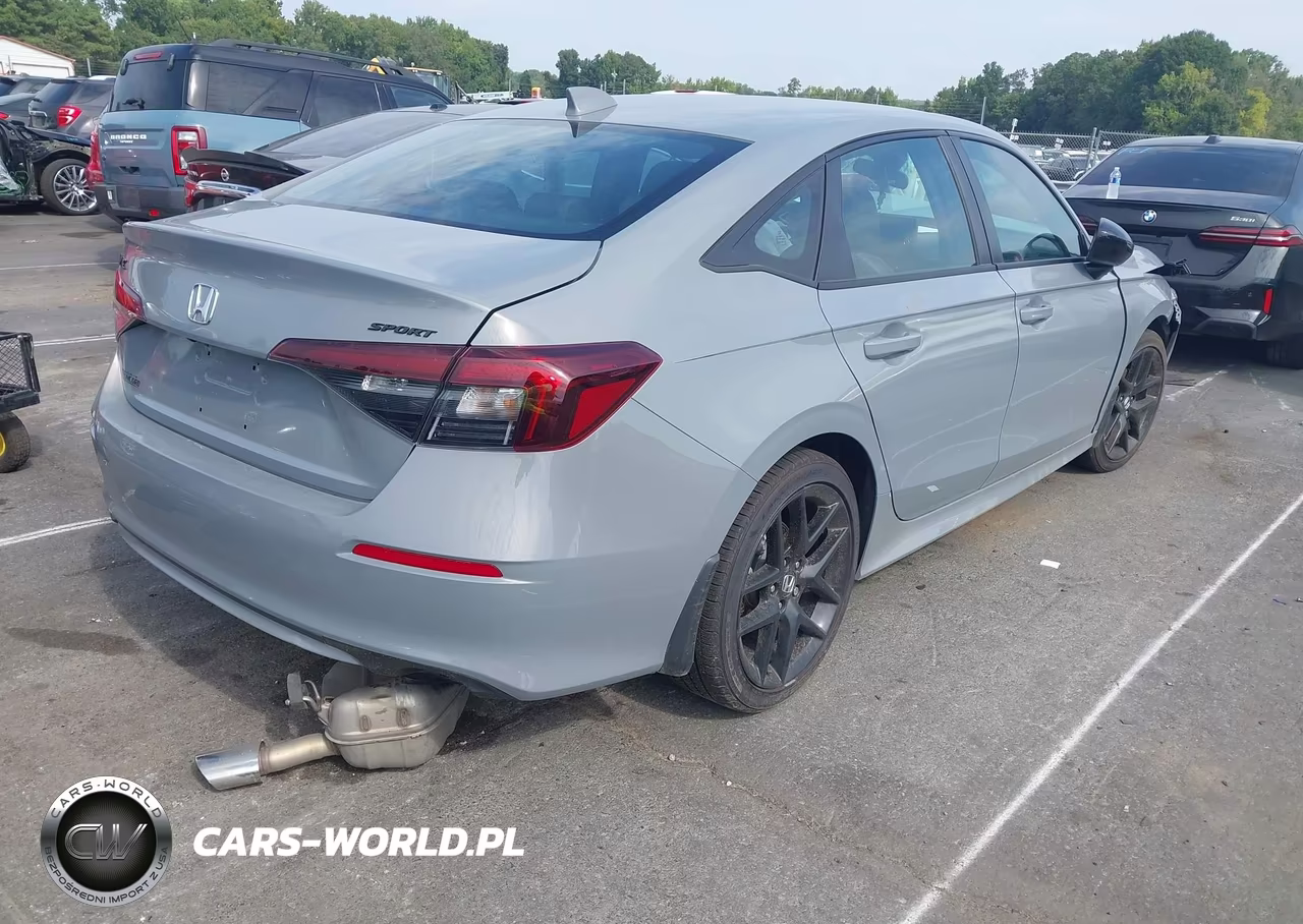 2026 Honda Civic Sport VIN:2HGFE2F52TH558637 - 4