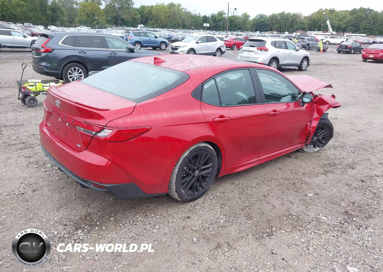 2026 Toyota Camry Se VIN:4T1DAACK9TU333582 - 4