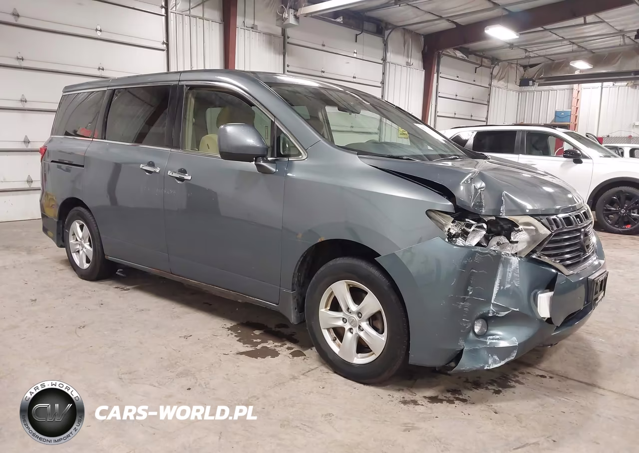 2012 Nissan Quest Sv VIN:JN8AE2KPXC9042319 - 1