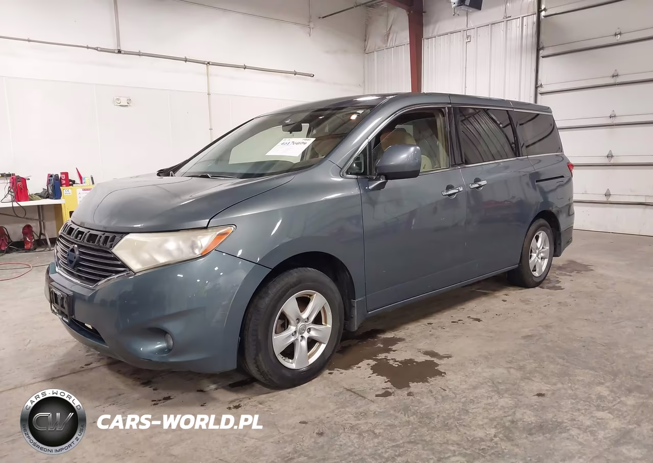 2012 Nissan Quest Sv VIN:JN8AE2KPXC9042319 - 2