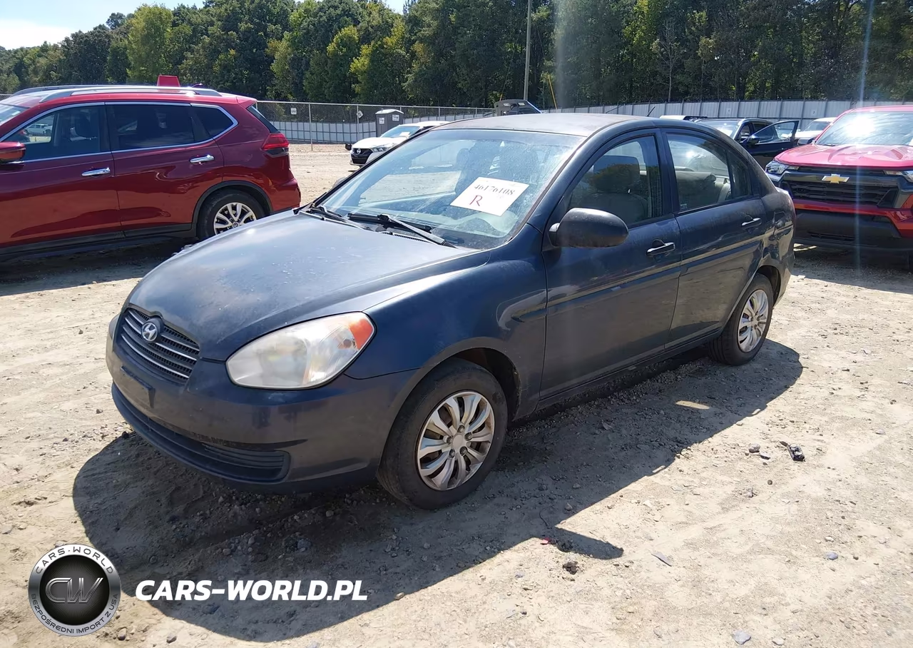 2009 Hyundai Accent Gls VIN:KMHCM46C59U308292 - 2