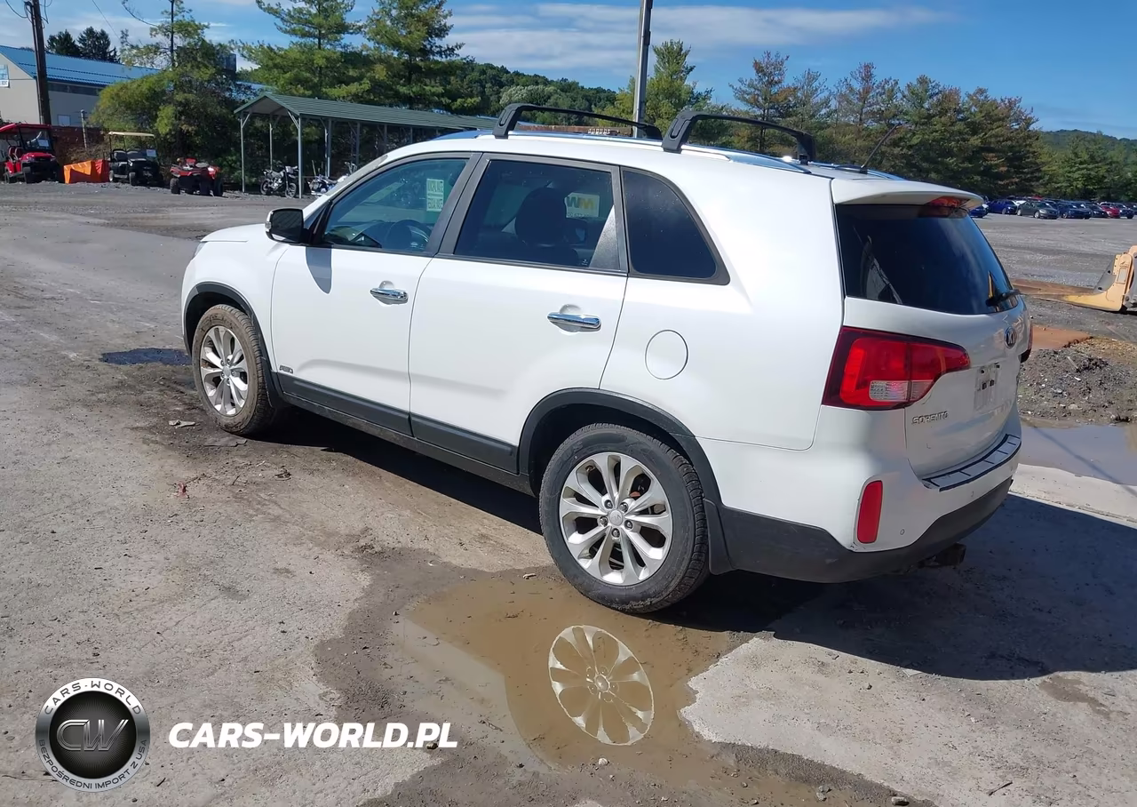 2014 Kia Sorento Ex V6 VIN:5XYKUDA79EG464664 - 3