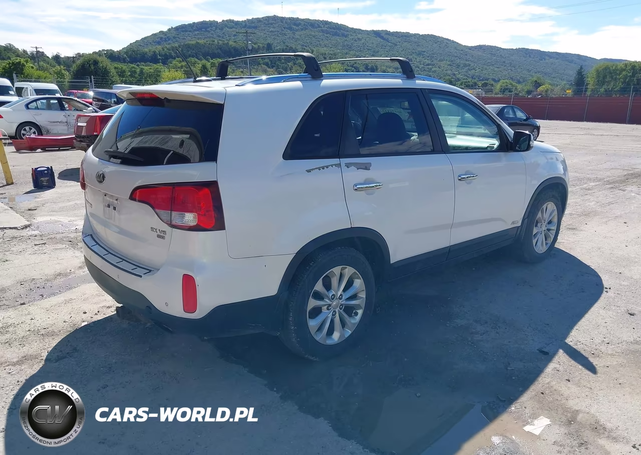 2014 Kia Sorento Ex V6 VIN:5XYKUDA79EG464664 - 4