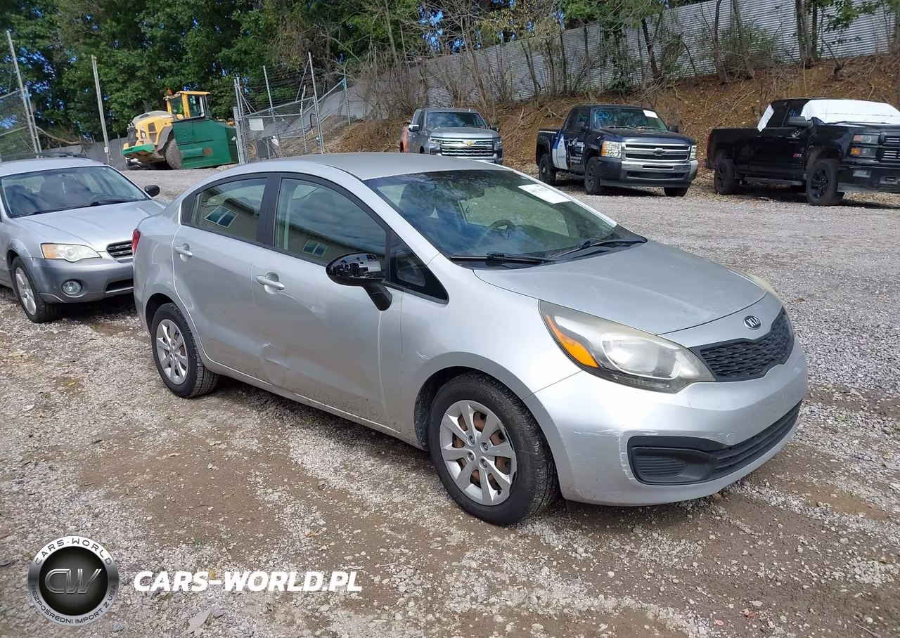 2013 Kia Rio Lx VIN:KNADM4A39D6240427 - 1