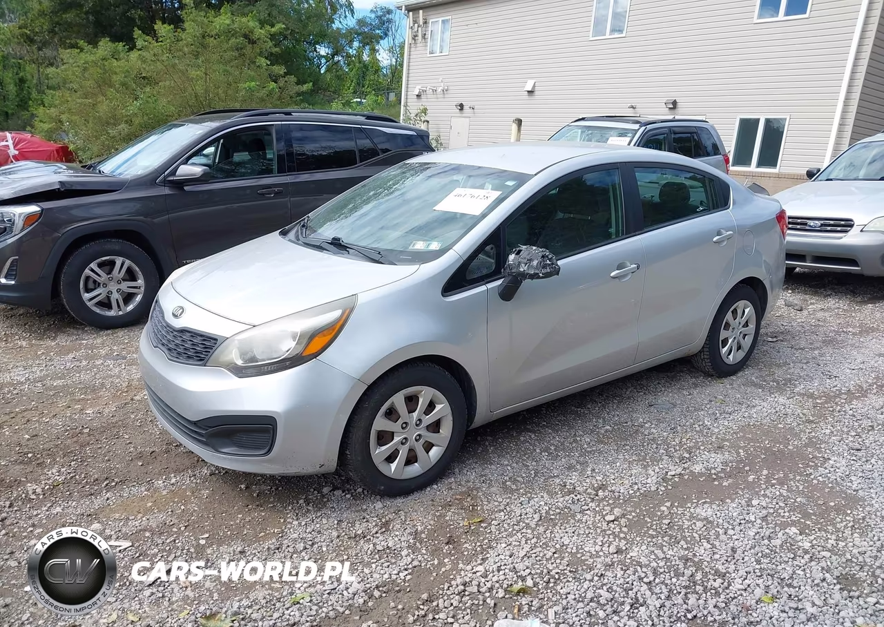 2013 Kia Rio Lx VIN:KNADM4A39D6240427 - 2