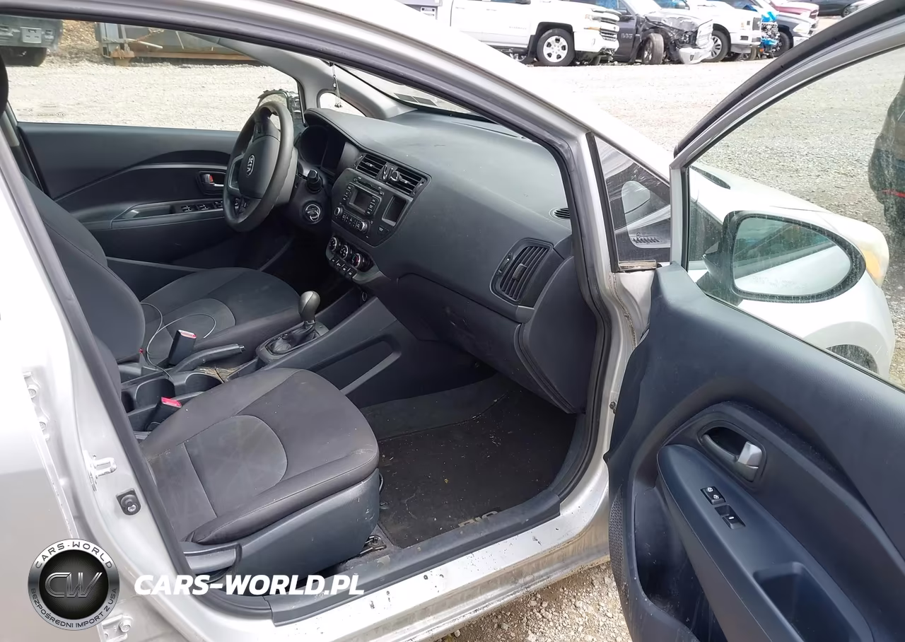 2013 Kia Rio Lx VIN:KNADM4A39D6240427 - 5
