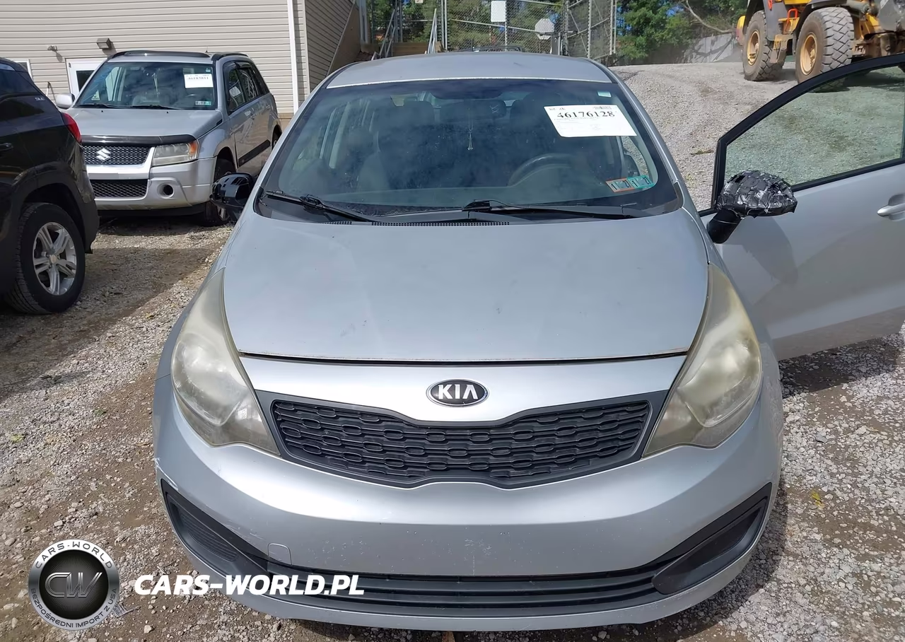 2013 Kia Rio Lx VIN:KNADM4A39D6240427 - 6