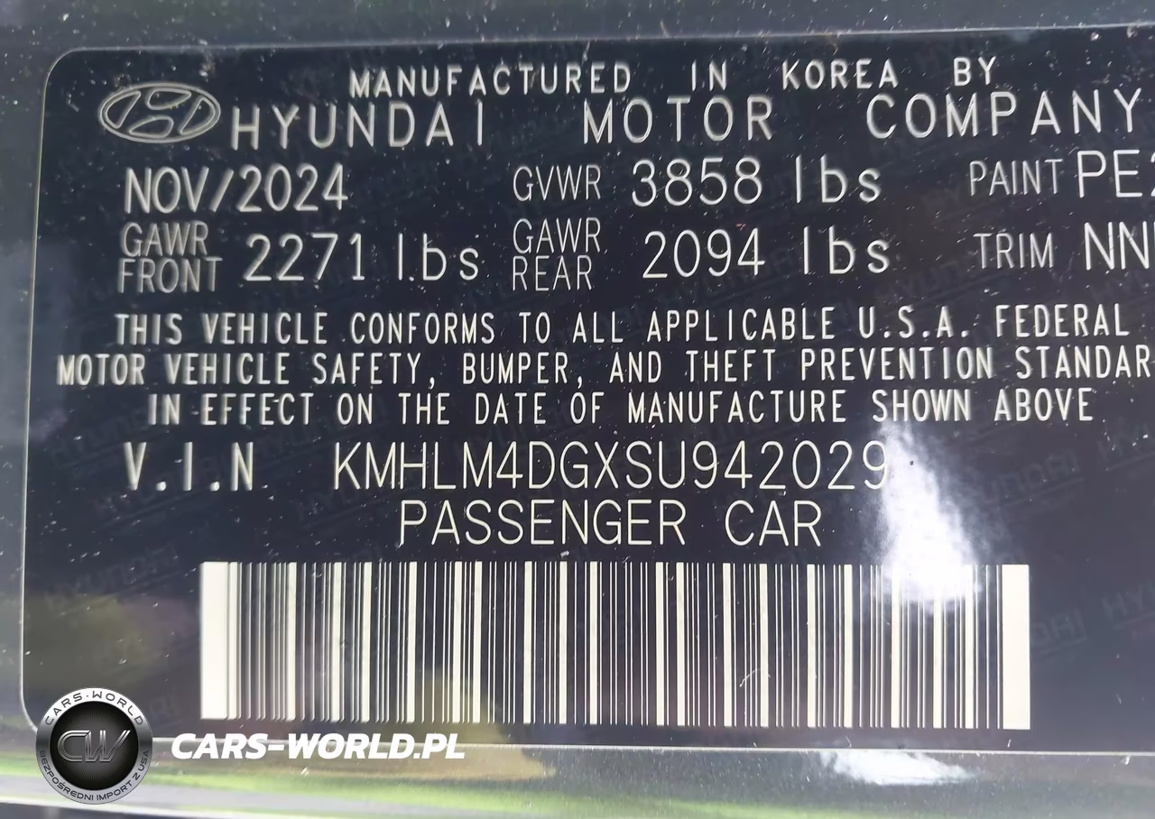 2025 Hyundai Elantra Sel Sport VIN:KMHLM4DGXSU942029 - 9