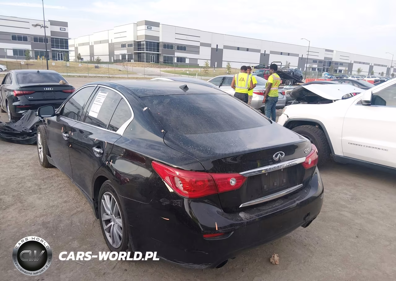 2015 Infiniti Q50 VIN:JN1BV7AP0FM346178 - 3
