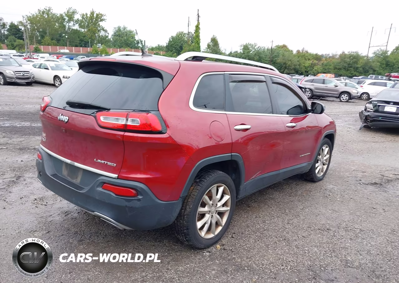 2015 Jeep Cherokee Limited VIN:1C4PJMDS9FW511100 - 4