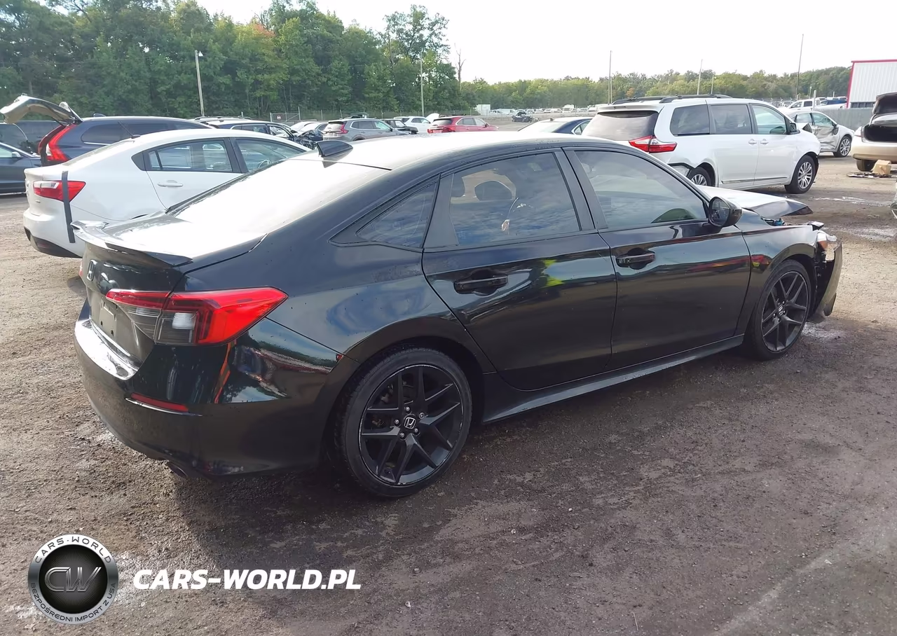 2022 Honda Civic Sport VIN:2HGFE2F58NH598174 - 4