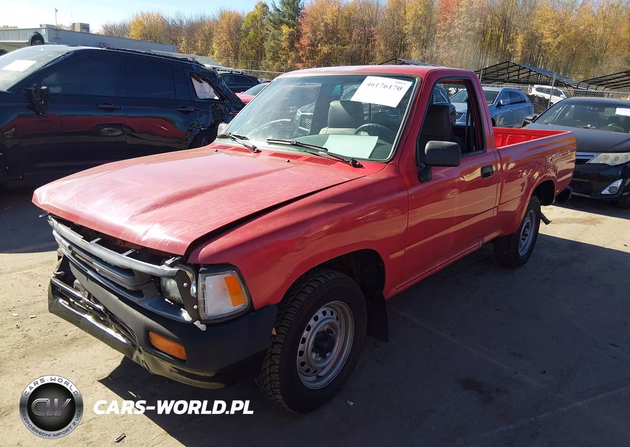 1991 Toyota Pickup 1-2 Ton Short Wheelbase VIN:JT4RN81A0M5092279 - 2