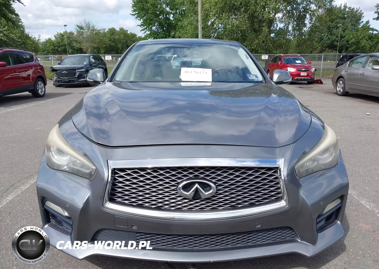 2014 Infiniti Q50 Hybrid Sport VIN:JN1AV7AR6EM702693 - 12