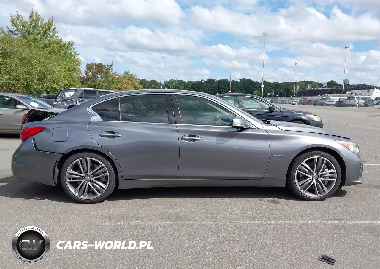 2014 Infiniti Q50 Hybrid Sport VIN:JN1AV7AR6EM702693 - 13