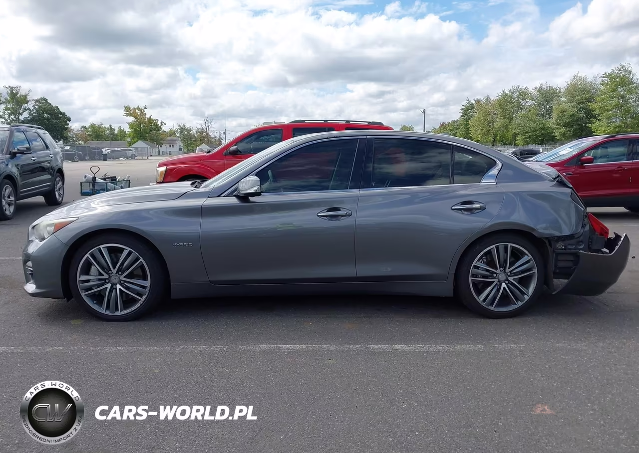 2014 Infiniti Q50 Hybrid Sport VIN:JN1AV7AR6EM702693 - 14