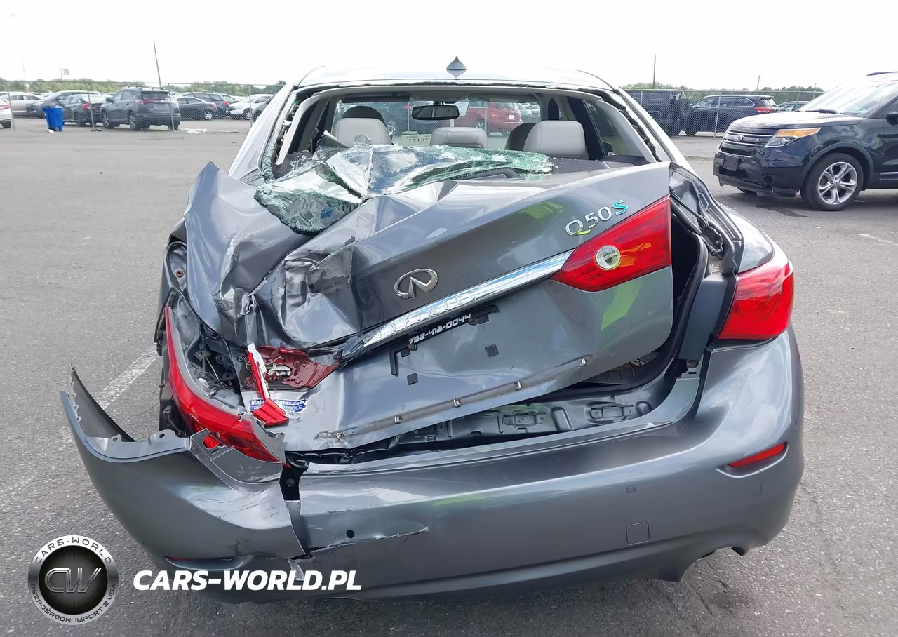 2014 Infiniti Q50 Hybrid Sport VIN:JN1AV7AR6EM702693 - 16