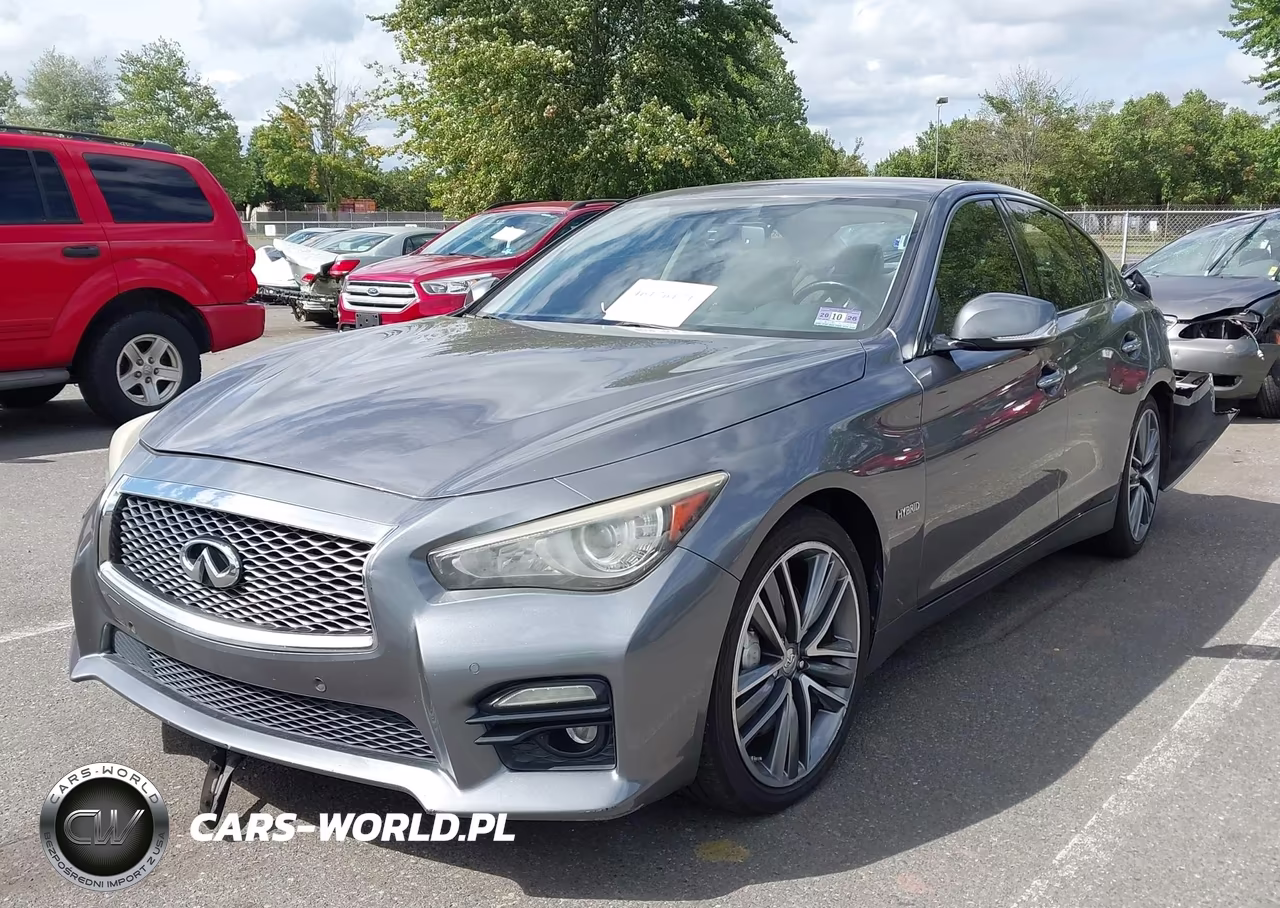 2014 Infiniti Q50 Hybrid Sport VIN:JN1AV7AR6EM702693 - 2