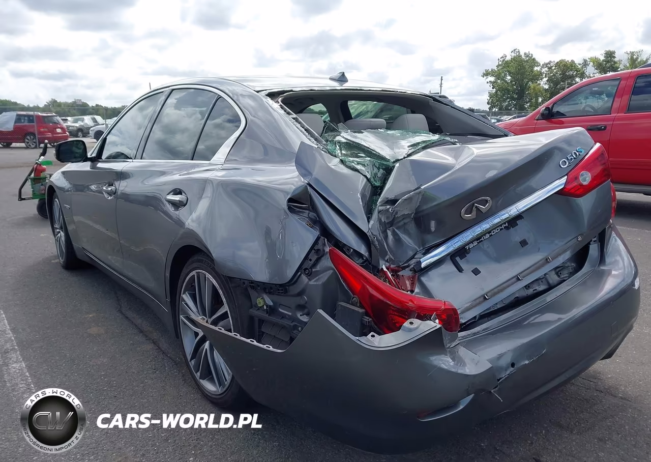 2014 Infiniti Q50 Hybrid Sport VIN:JN1AV7AR6EM702693 - 3