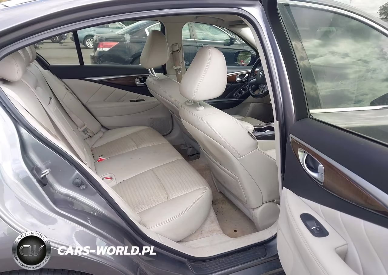 2014 Infiniti Q50 Hybrid Sport VIN:JN1AV7AR6EM702693 - 8
