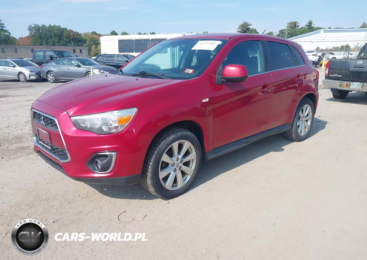 2014 Mitsubishi Outlander Sport Se VIN:4A4AR4AU2EE028615 - 2
