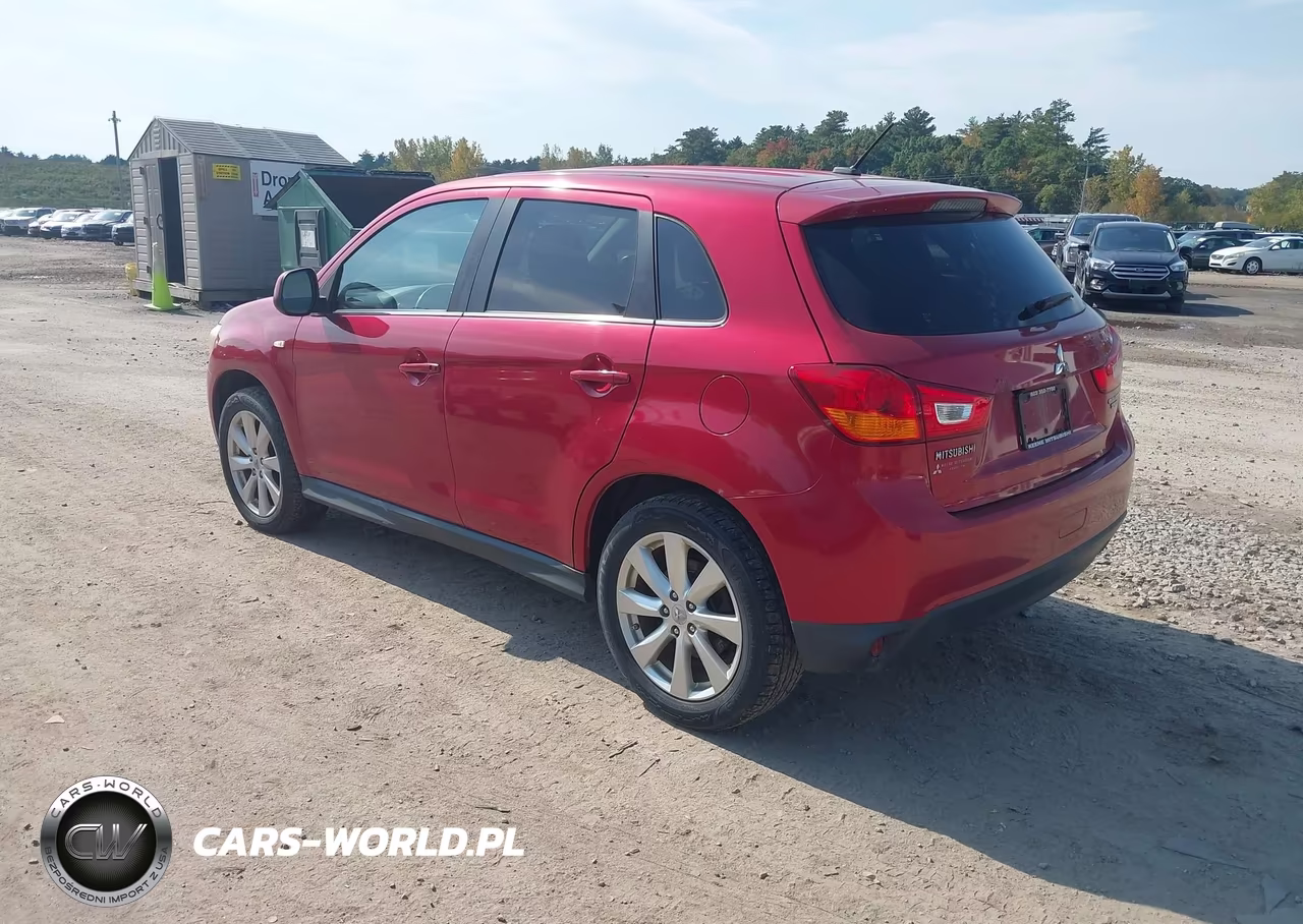 2014 Mitsubishi Outlander Sport Se VIN:4A4AR4AU2EE028615 - 3