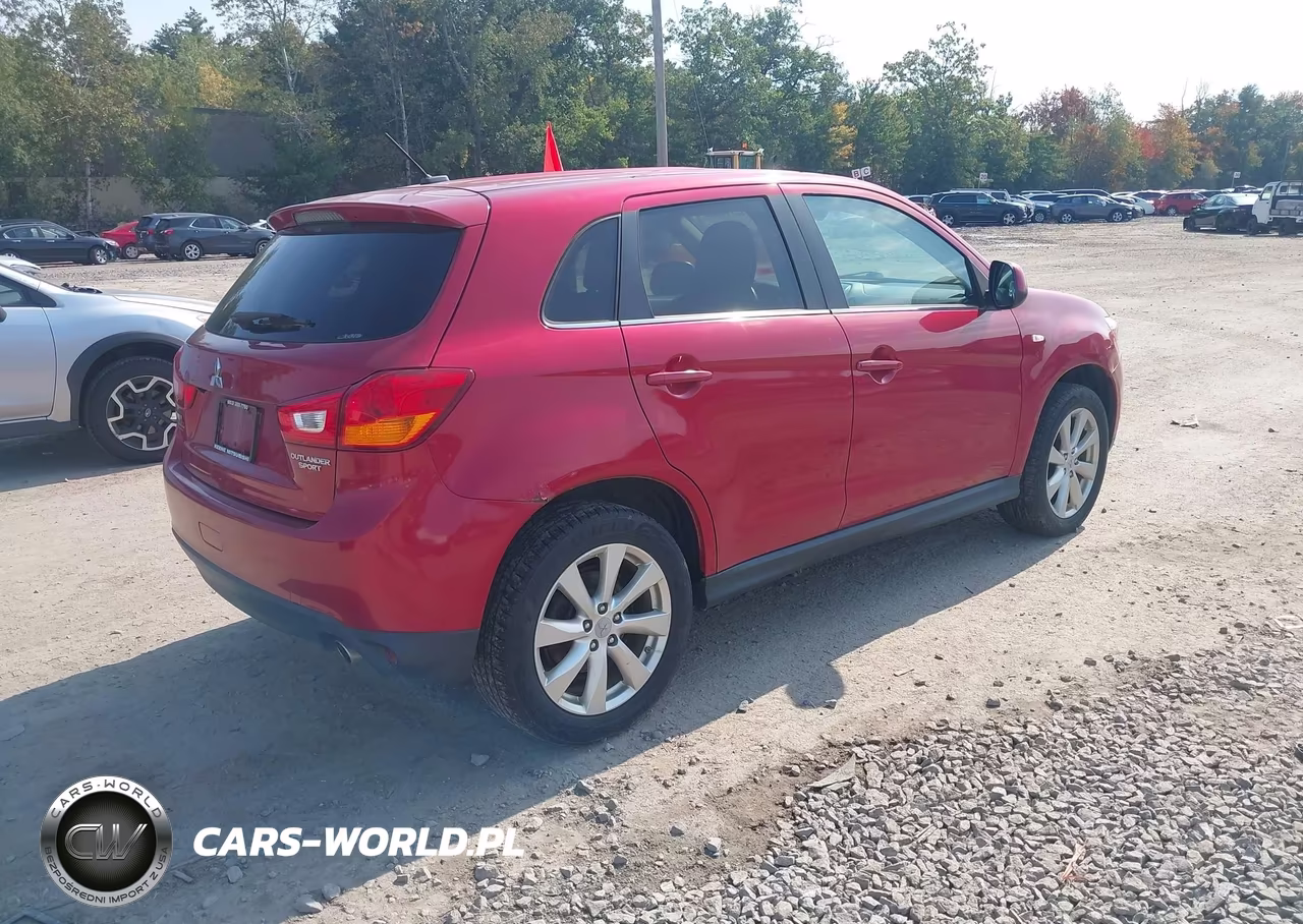 2014 Mitsubishi Outlander Sport Se VIN:4A4AR4AU2EE028615 - 4