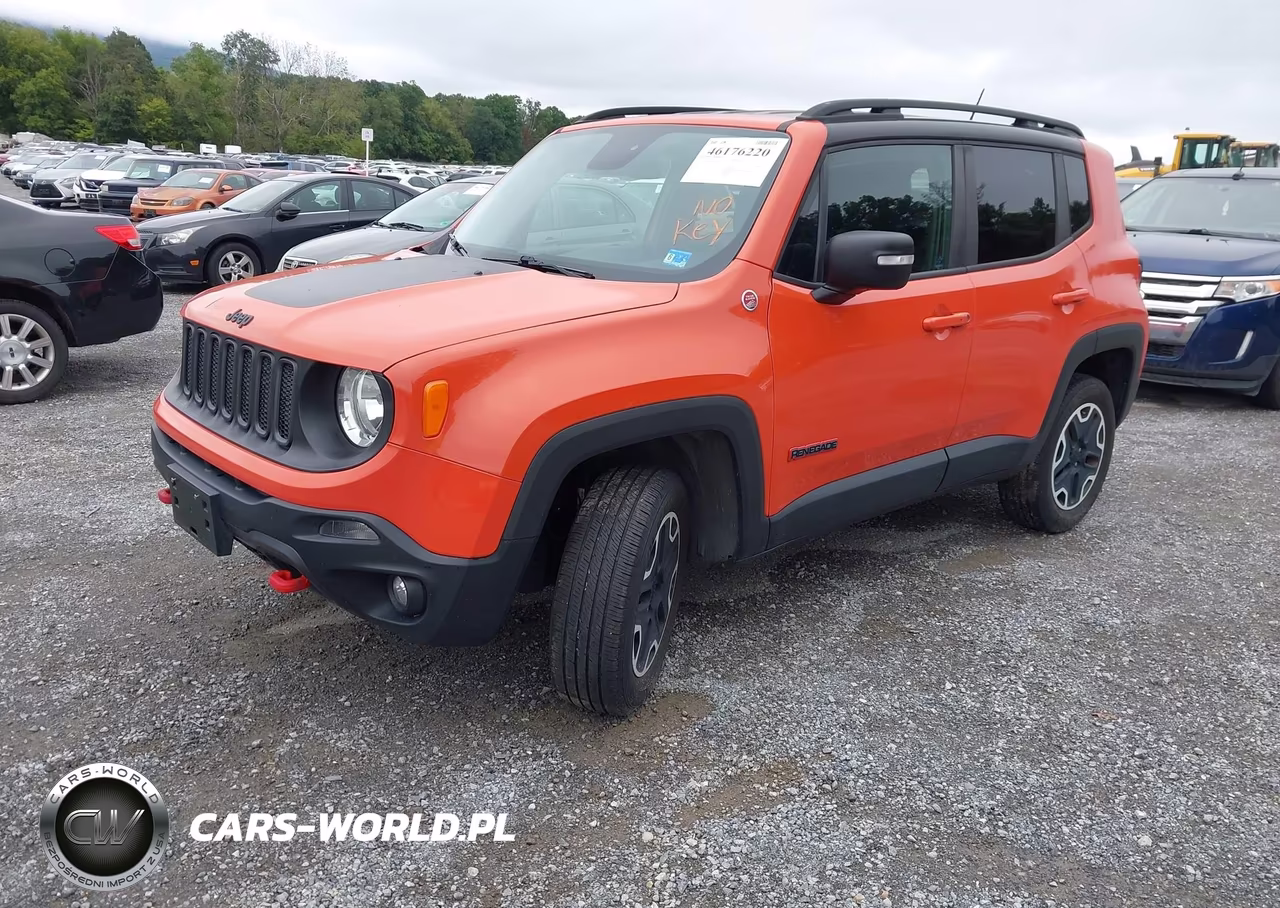 2017 Jeep Renegade Trailhawk 4X4 VIN:ZACCJBCBXHPE70643 - 2