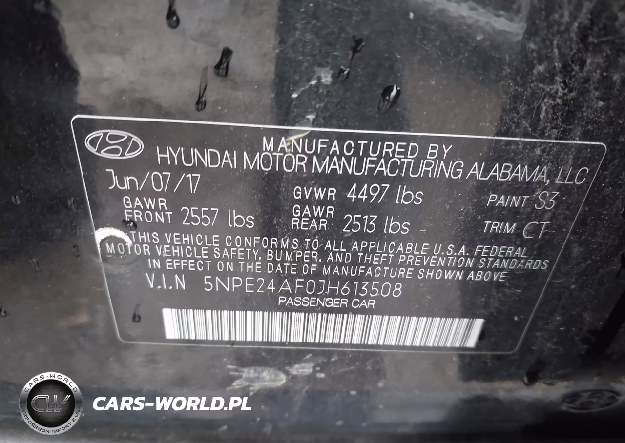 2018 Hyundai Sonata Se VIN:5NPE24AF0JH613508 - 9