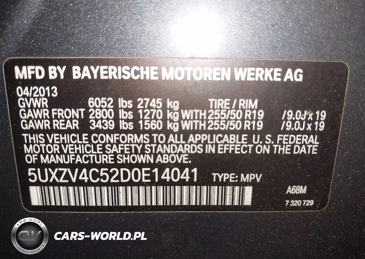 2013 BMW X5 xDrive35I-xDrive35I Premium-xDrive35I Sport Activity VIN:5UXZV4C52D0E14041 - 9