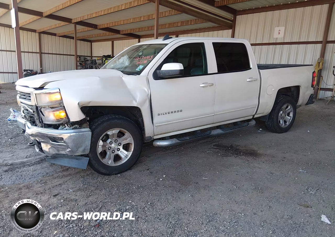 2015 Chevrolet Silverado 1500 2Lt VIN:3GCUKREH0FG119511 - 2