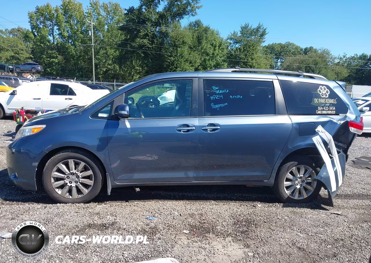 2013 Toyota Sienna Limited V6 7 Passenger VIN:5TDYK3DC8DS319801 - 14
